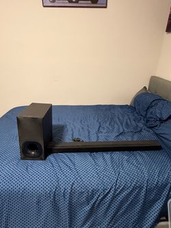 Sony 2.1ch 100W Wireless Soundbar and subwoofer with Bluetooth.