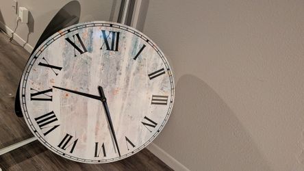 XxL Multi Color Wall Hanging Clock