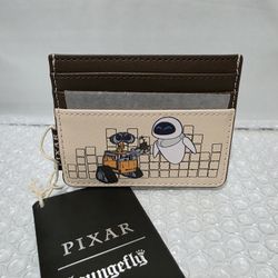 Loungefly Disney Pixar WALL-E EVE & WALL-E Cardholder NEW 