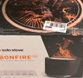 Solo stove bonfire with ash stand