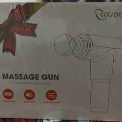 BRAND NEW IN FACTORY SEALED BOX Cotsoco M679-B Massage Gun Cordless Handheld Massager 6 Speeds - Black