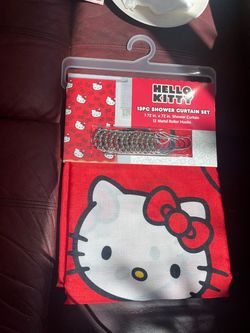 Hello Kitty 13-Piece Shower Curtain Set