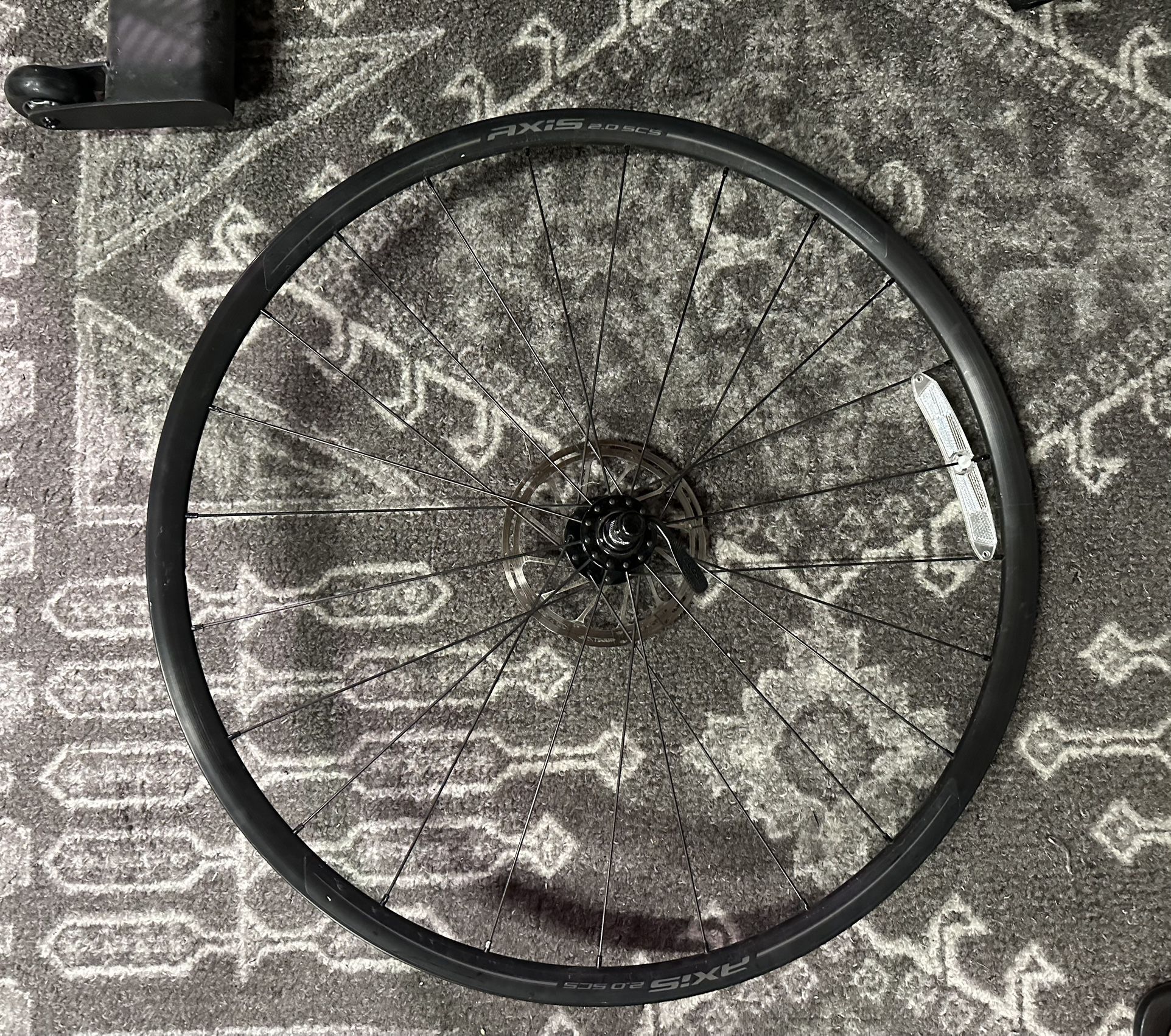 Axis Disc Front Rim With Disc Rotor 700c