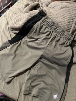 Green and black boy shorts