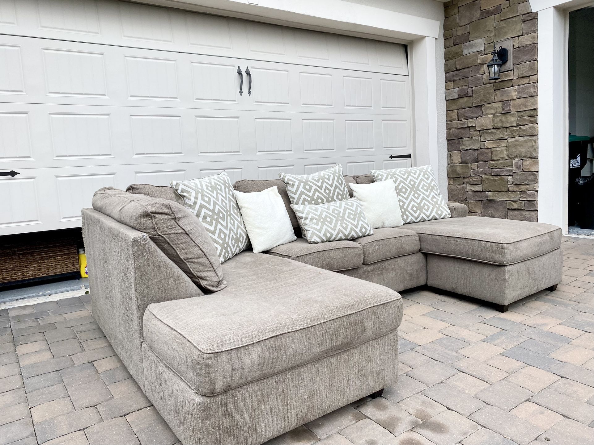 Grey Sectional Sofa