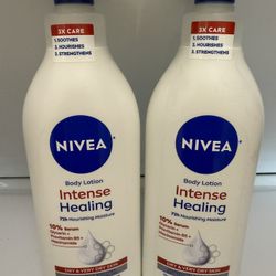 Nivea Intense Healing Body Lotion 2 x $10