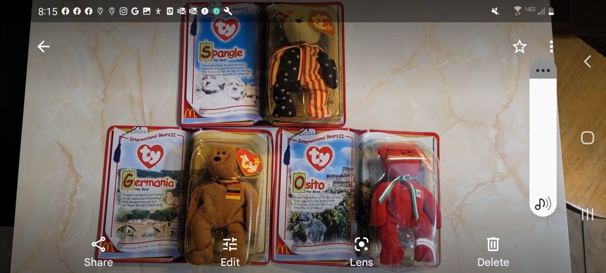 Beanie Babies International Bears II