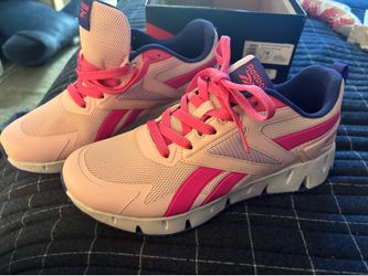 Reebok pink and purple