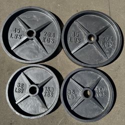 45LB Olympic Weights