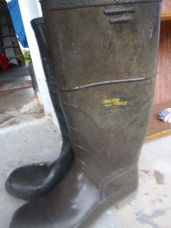 Talon Trax rubber boots