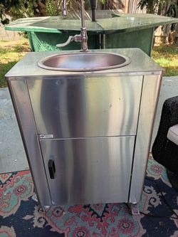 Portable Sink electric 36.5"