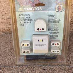 Remington Voltage Converter Adapter Set
