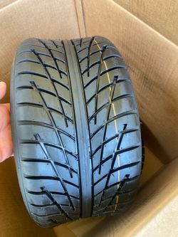 Golf cart tires - set of 2, Steeleng 205/50-10”