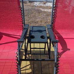 Red Swing Bench Patio Zero Gravity Chair Outdoor