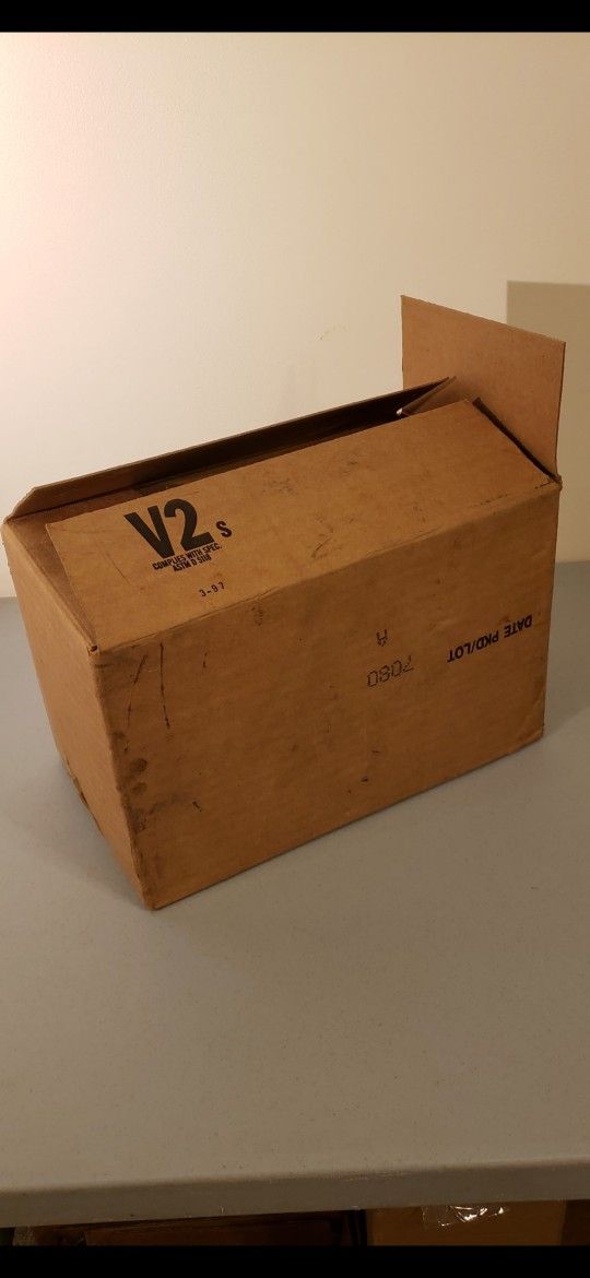 Box Of Vintage MREs