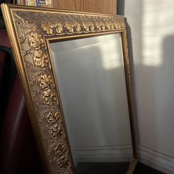 Vintage Ornate Wall Bevelled Mirror