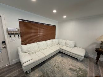 White sofa