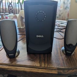 Dell Computer Speakers With Subwoofer 