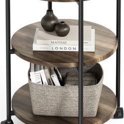 3-Tier Modern End Table
