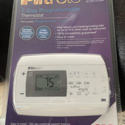 Filtrete 3M 7-Day Programmable Thermostat (Model 3M-22