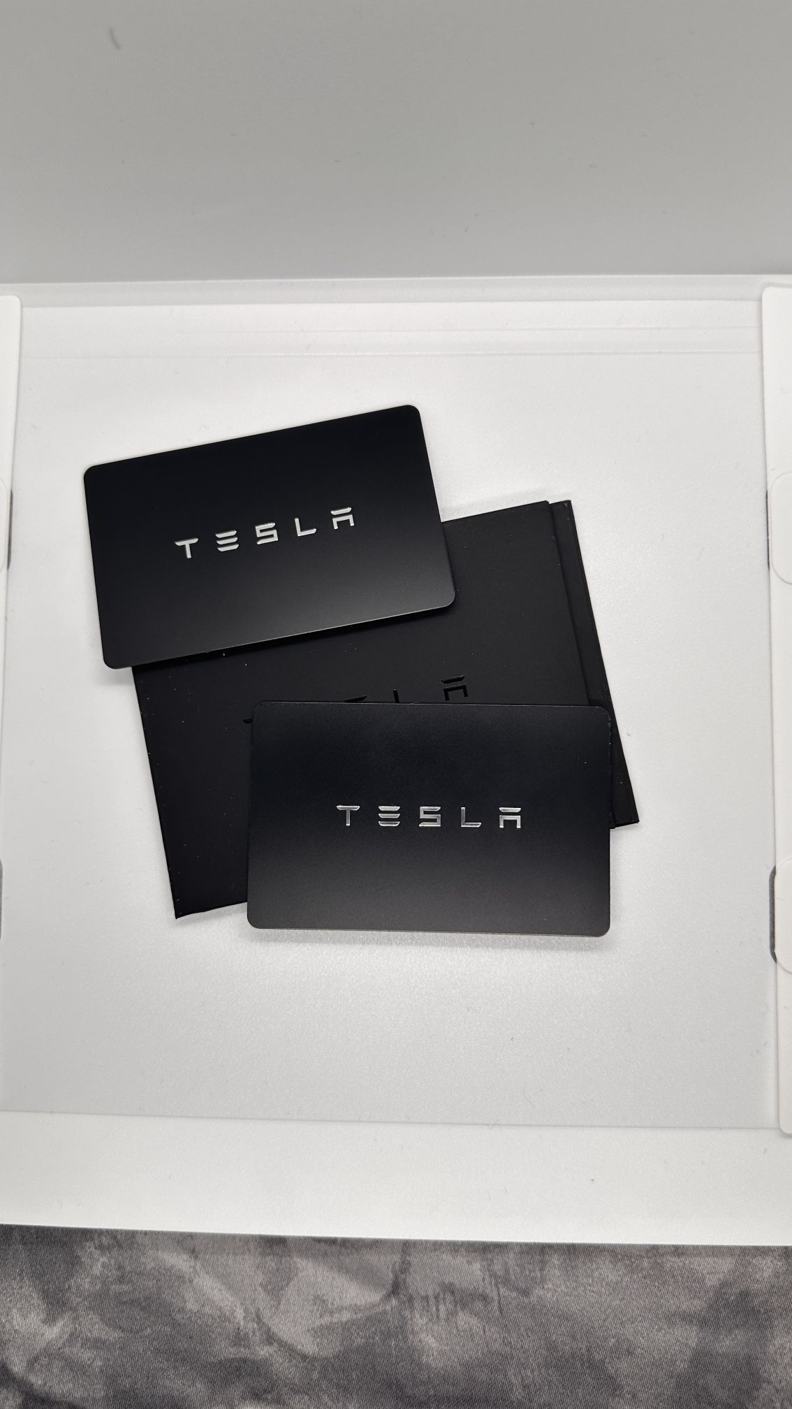 Tesla key card