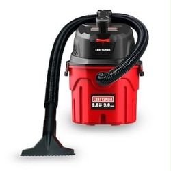 Craftsman 3-Gallon Wet/Dry Shop Vacuum (Model CMXECXAB200344 / similar 3-gallon portable unit).