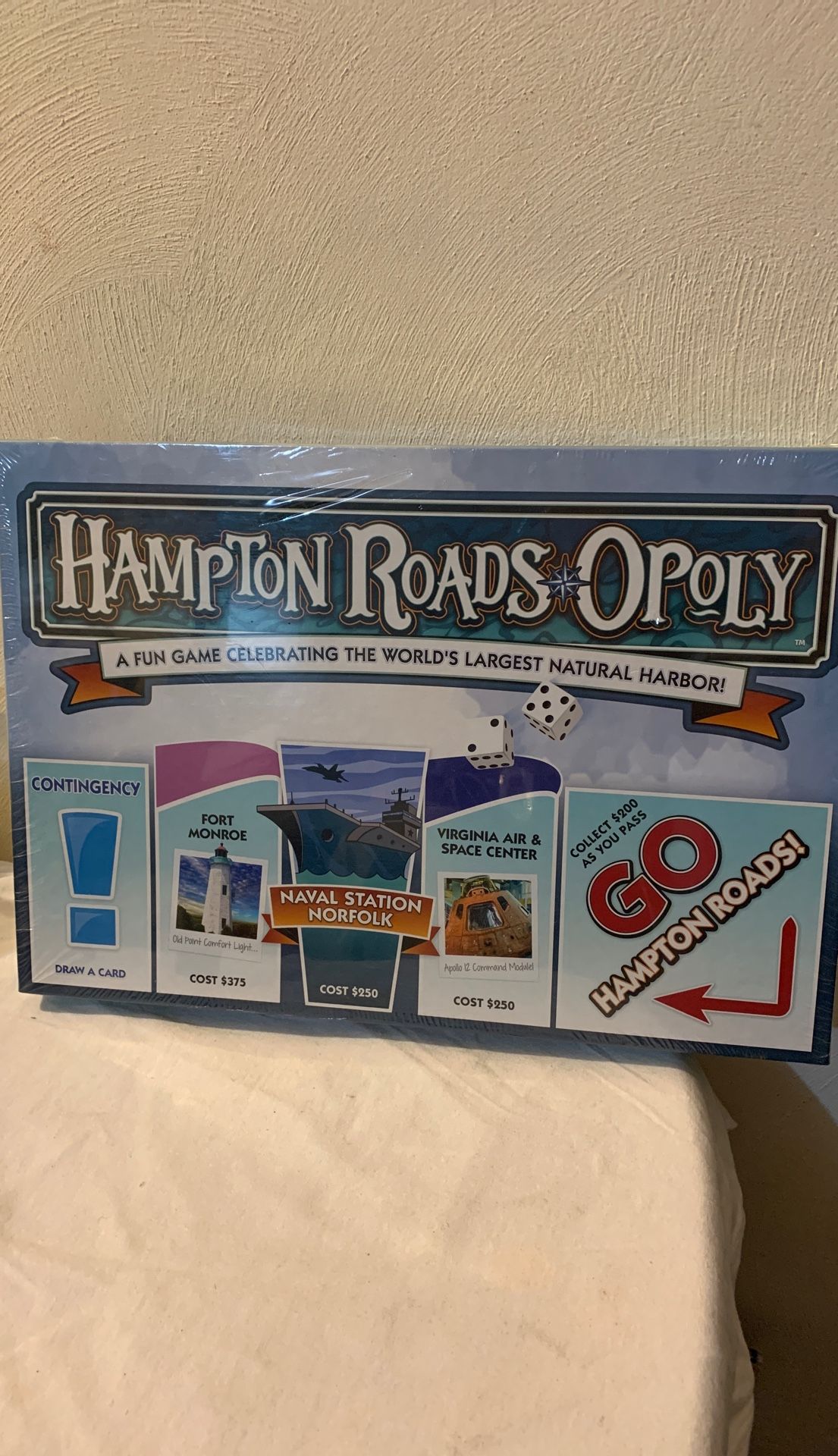 Hampton Roads Opoly Board Game **New**