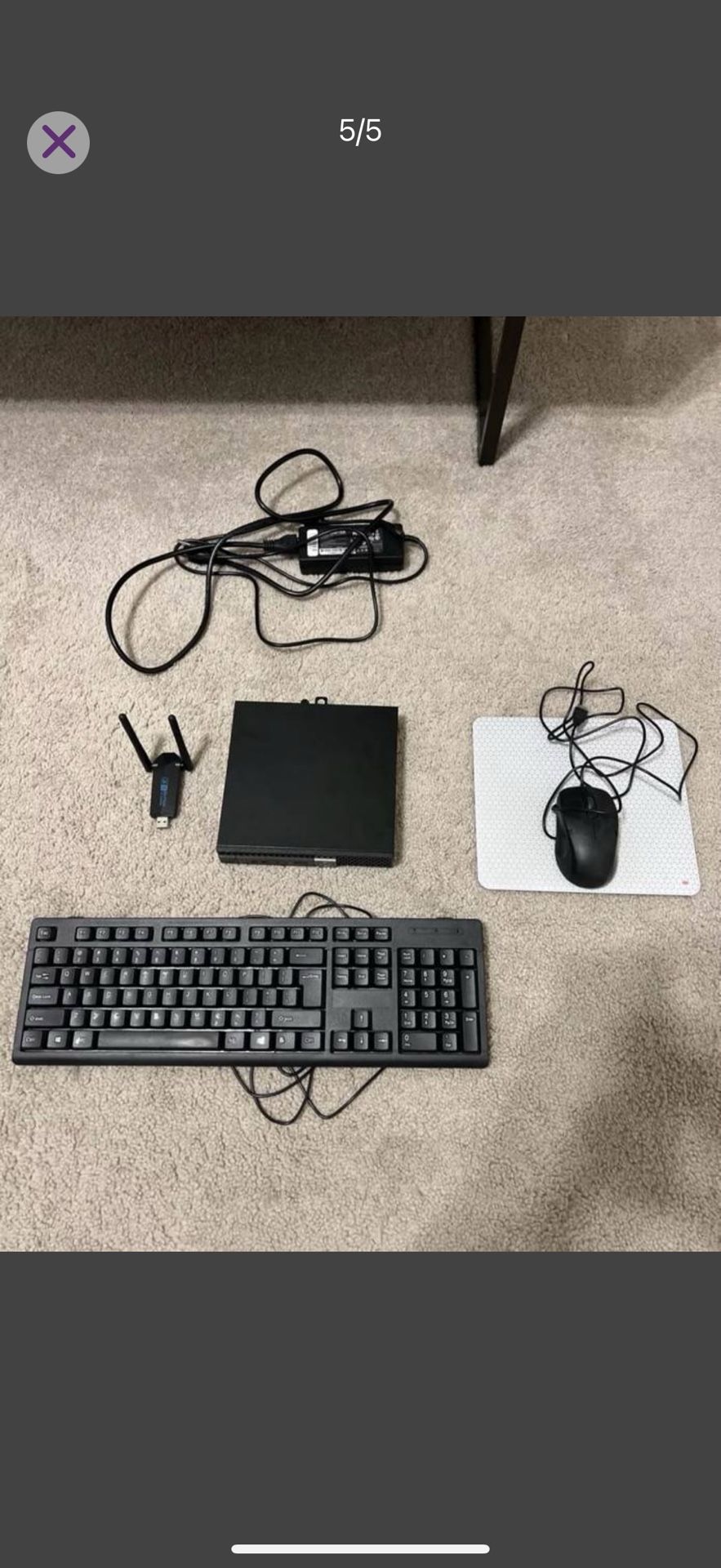 Dell - OptiPlex 7060 Desktop Intel Core 5 - 16GB Memory - 256GB SSD w/extras