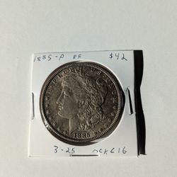 1885 Philadelphia Morgan Silver Dollar