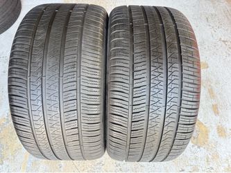 Two Tires 315/40/21 Pirelli Scorpion Zero Like new with 80-95% Left Mercedes GLE •BUY NOW PAY LAYER BUDGET PAIR