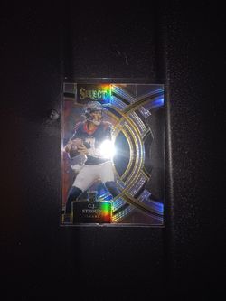 Select Football Cj Stroud Die Cut Rookie Card