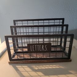 Rae Dunn Mail Holder 