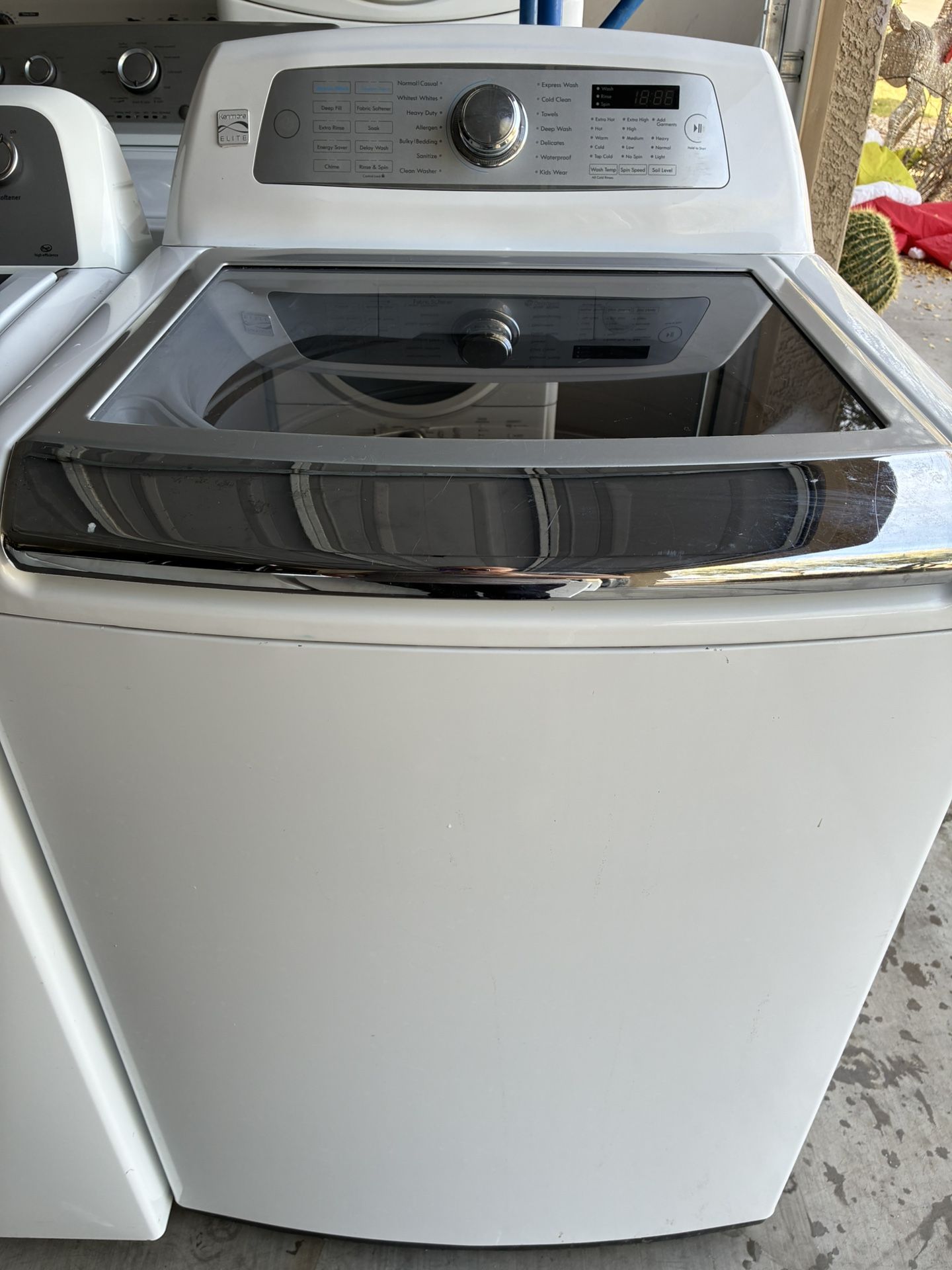 Kenmore Elite Washer