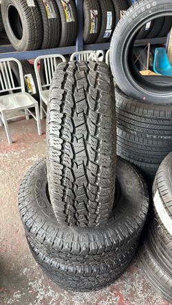 4) 235/75R15 Toyo Open Country A/T All-Terrain Tire