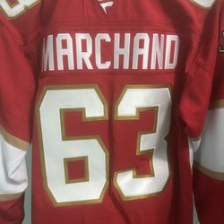 Brad Marchand JSA Autographed Jersey. Premium Adidas Jersey Signed By Marchand. Jersey With Tags Brand New ! 