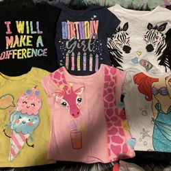 2T Girl Shirts