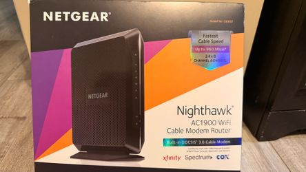 NETGEAR modem and router combo