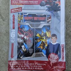 Transformers Party Decor