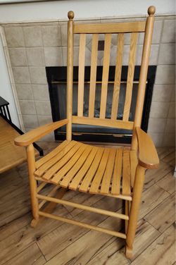 Original Max Woody Handcrafted Rocking Chair