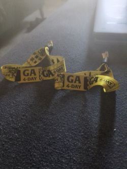 2 four day passes to Aftershock 2026