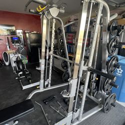 Complete Gym/Smith Machine With Cables 