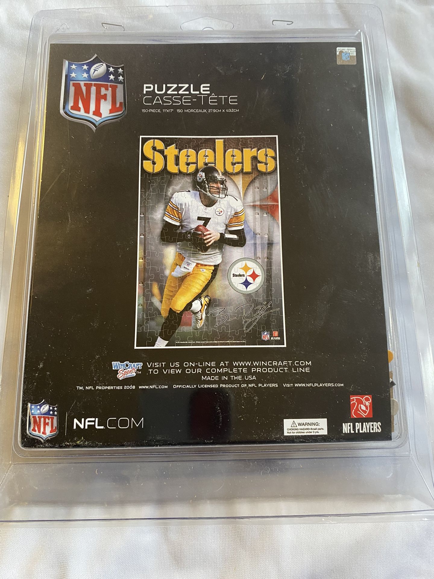 NFL Steelers Wincraft Puzzle