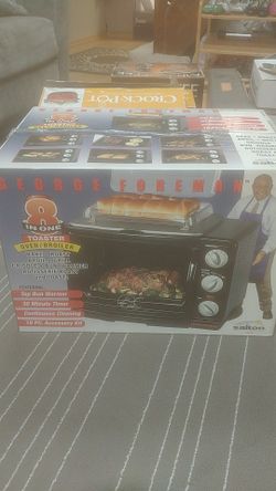 George Foreman 8 in 1 Toaster Oven