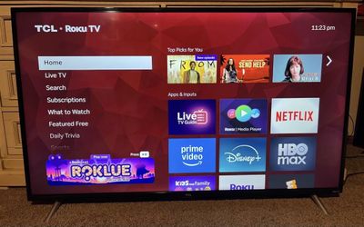TCL 55” Roku Smart TV