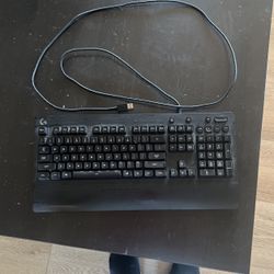 Logitech Light Up Gaming Keyboard  Used Only A Couple Times