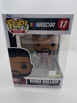 NEW IN BOX FUNKO POP! NASCAR: BUBBA WALLACE DR. PEPPER (VINYL FIGURE) #17