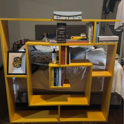 Geometric bookcase
