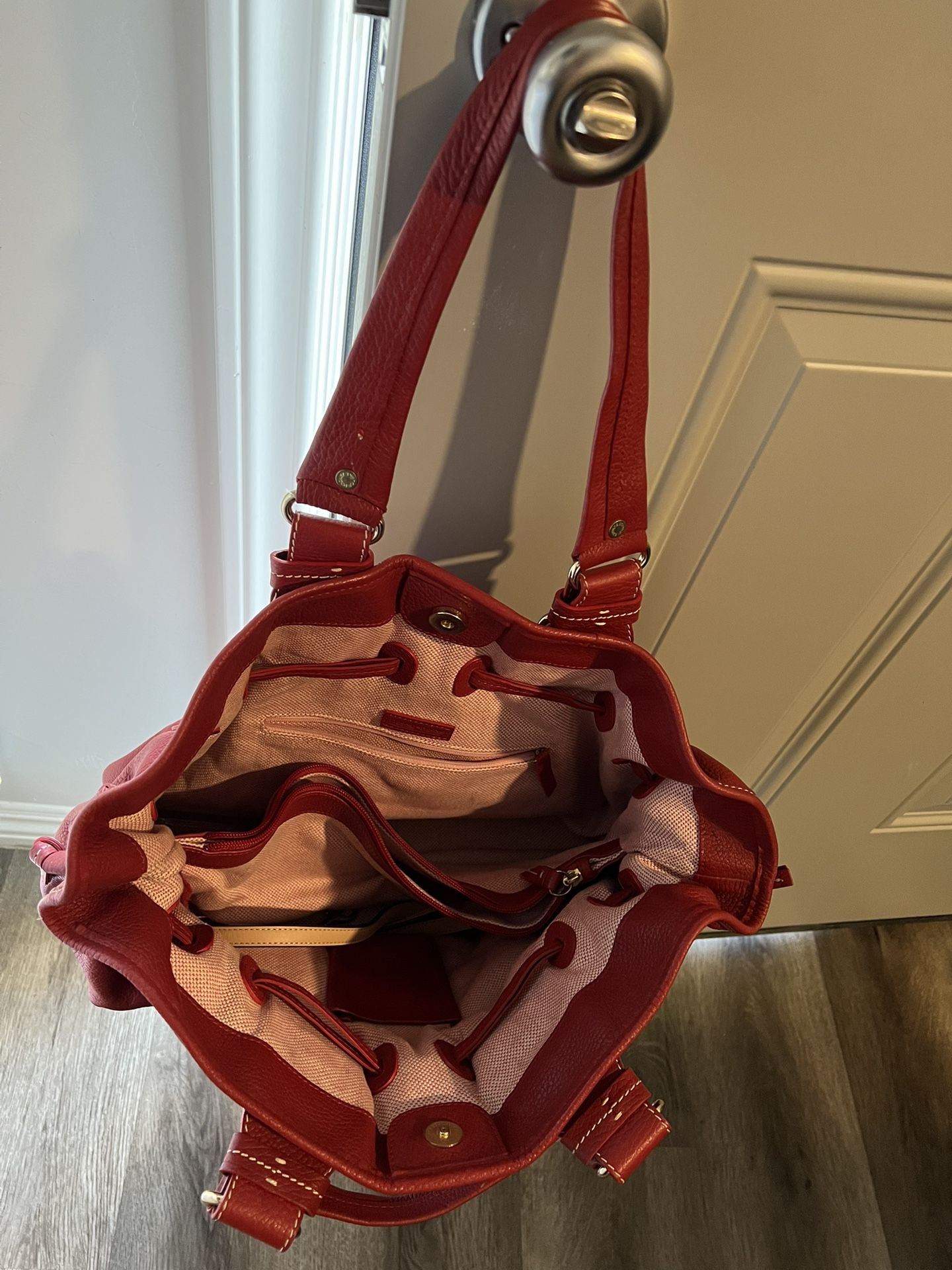 Dooney & Bourke Red Leather Purse