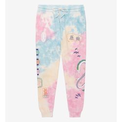 Studio Ghibli Spirited Away Tie-Dye Joggers Medium Sweat pants - BoxLunch Exclusive