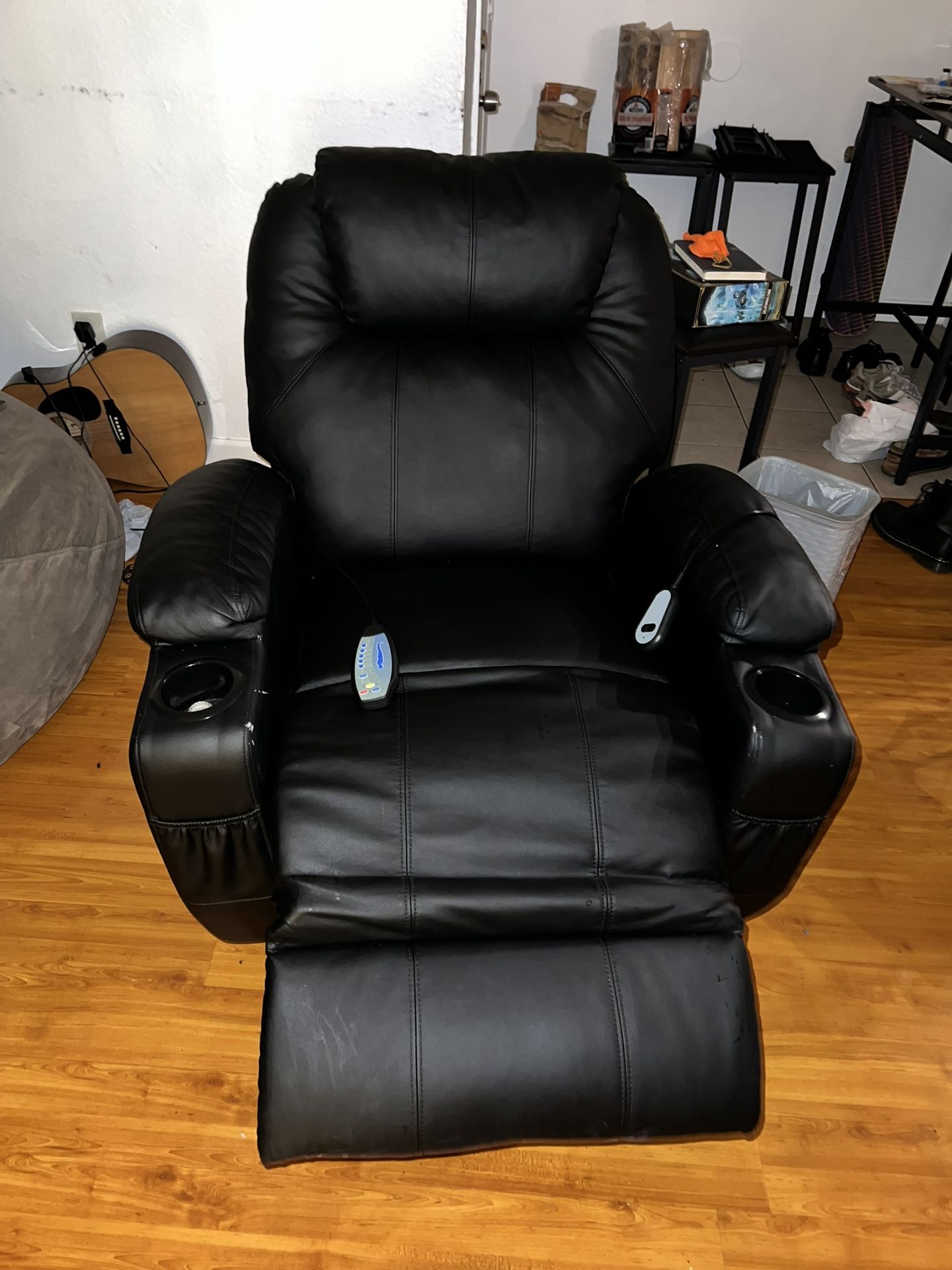 heated reclining massage chair